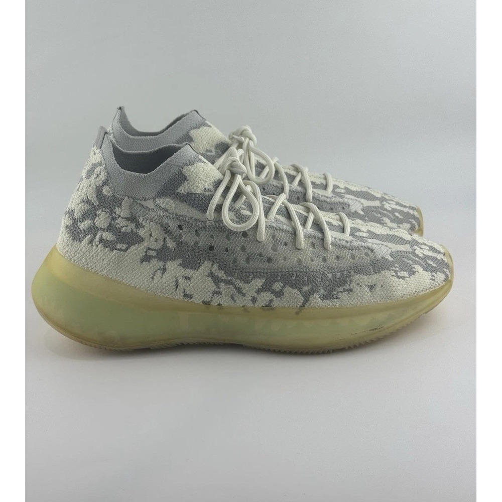 Adidas Yeezy Boost 380 'Alien' Gray White Sneakers, Size 11 FV3260